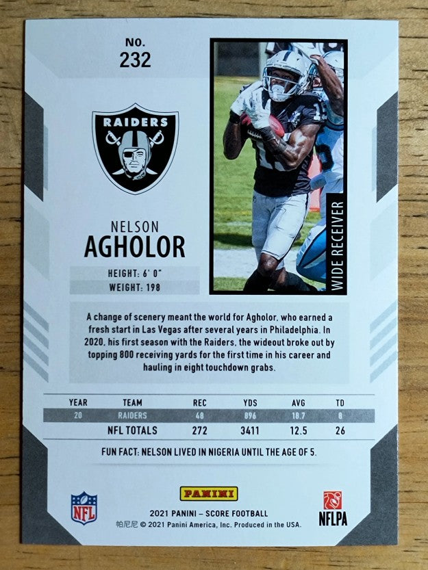 2021 Score #232 Nelson Agholor