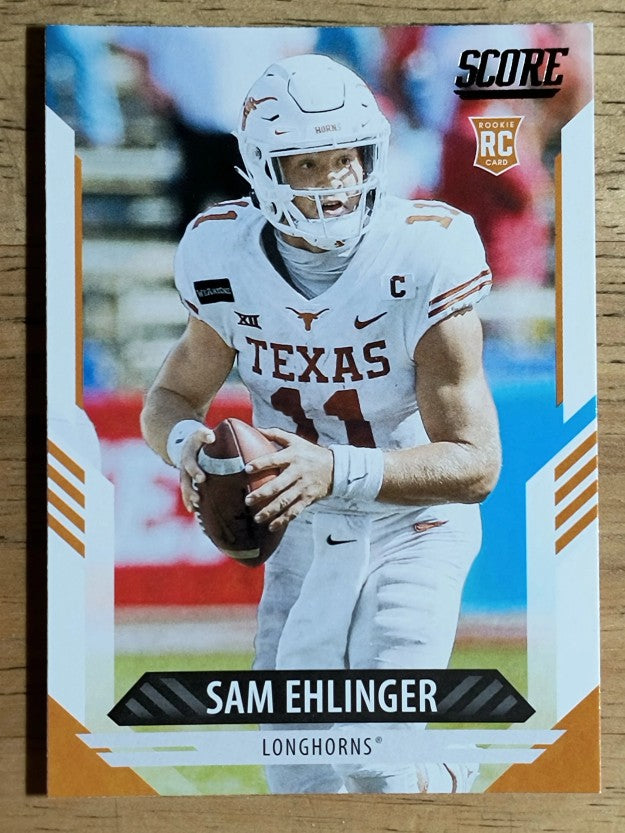 2021 Score #362 Sam Ehlinger RC
