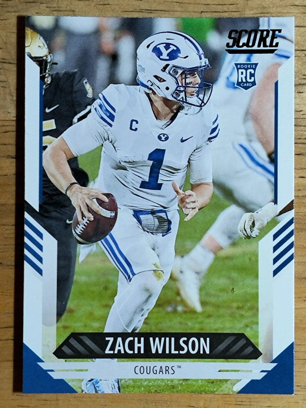 2021 Score #304 Zach Wilson RC