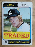 1974 Topps Traded #63T Bill Sudakis (POOR)