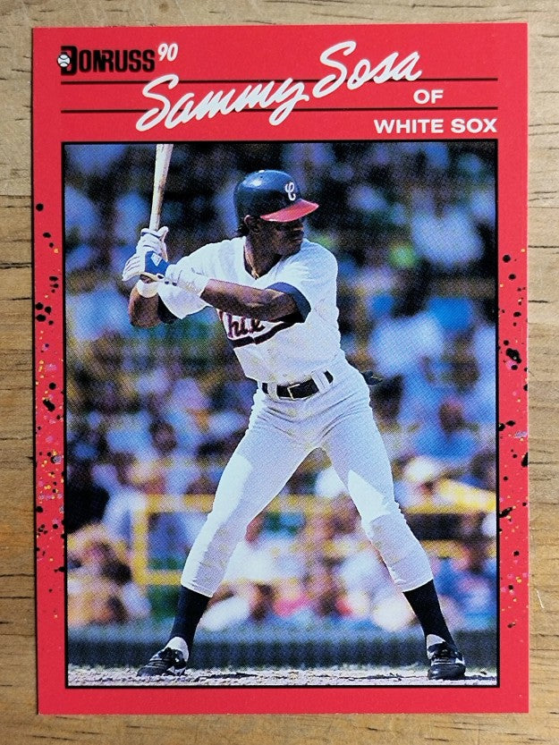 1990 Donruss #489 Sammy Sosa RC