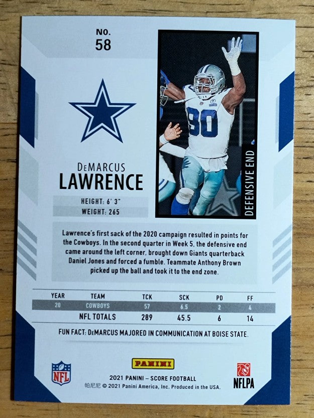 2021 Score #58 DeMarcus Lawrence