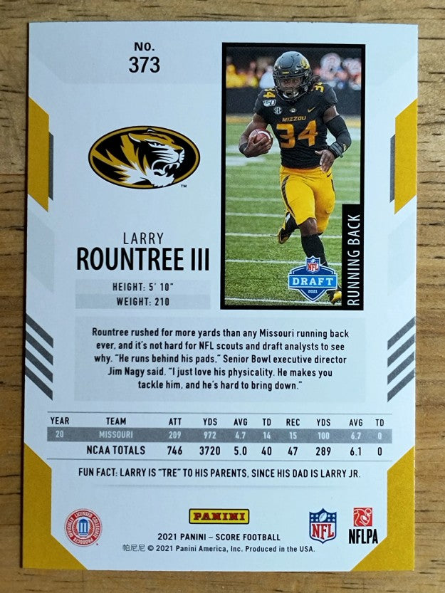 2021 Score #373 Larry Rountree III RC