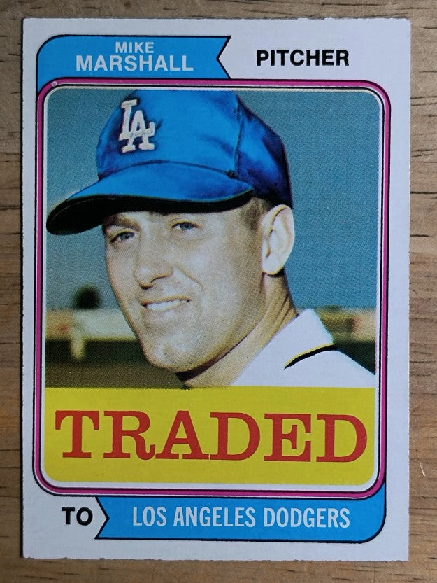 1974 Topps Traded #73T Mike Marshall (EXMT)