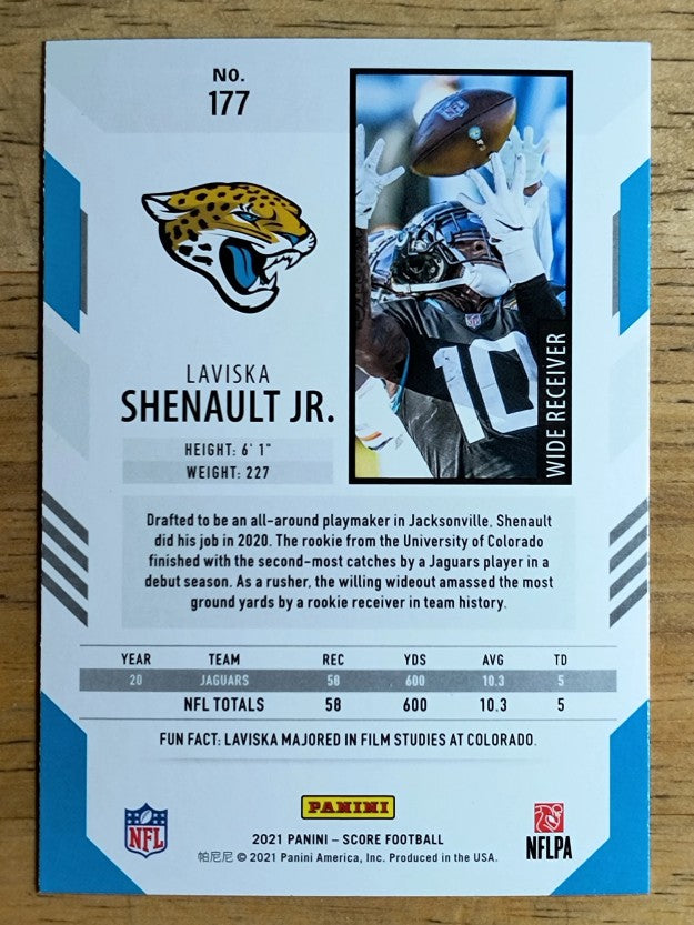 2021 Score #177 Laviska Shenault Jr.