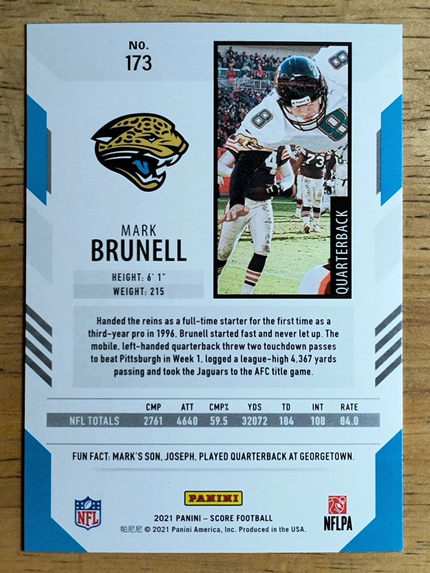 2021 Score #173 Mark Brunell