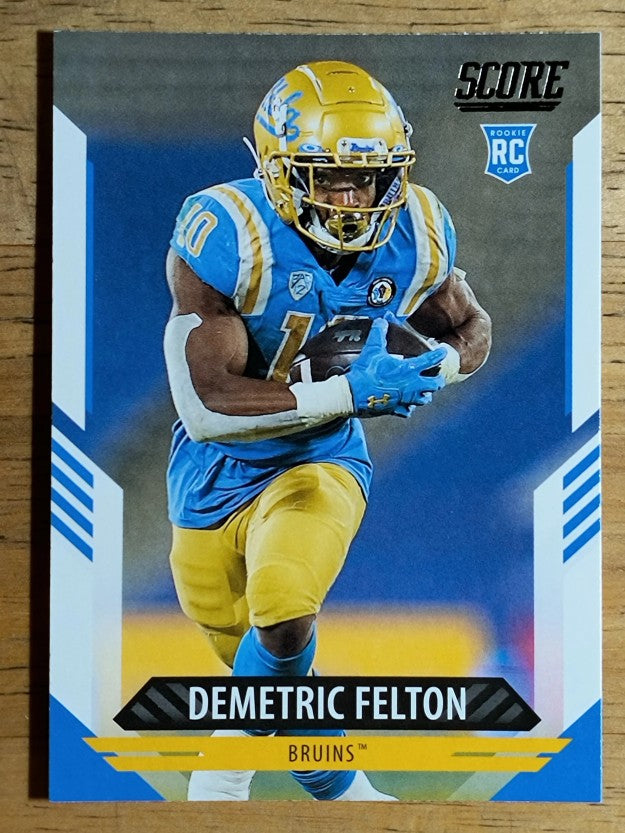 2021 Score #319 Demetric Felton RC