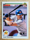 1990 Upper Deck #72 Juan Gonzalez RC
