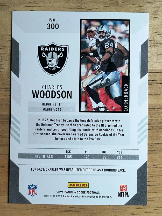 2021 Score #300 Charles Woodson