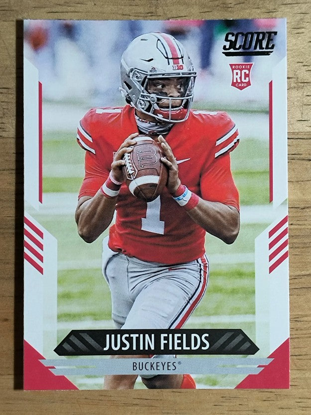 2021 Score #302 Justin Fields RC