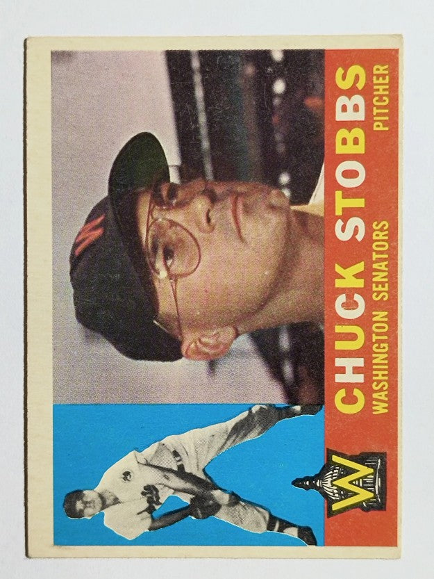 1960 Topps #432 Chuck Stobbs (VGEX)