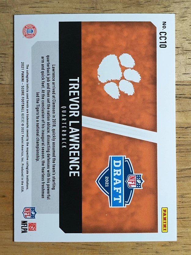 2021 Score Collegiate Champions #10 Trevor Lawrence