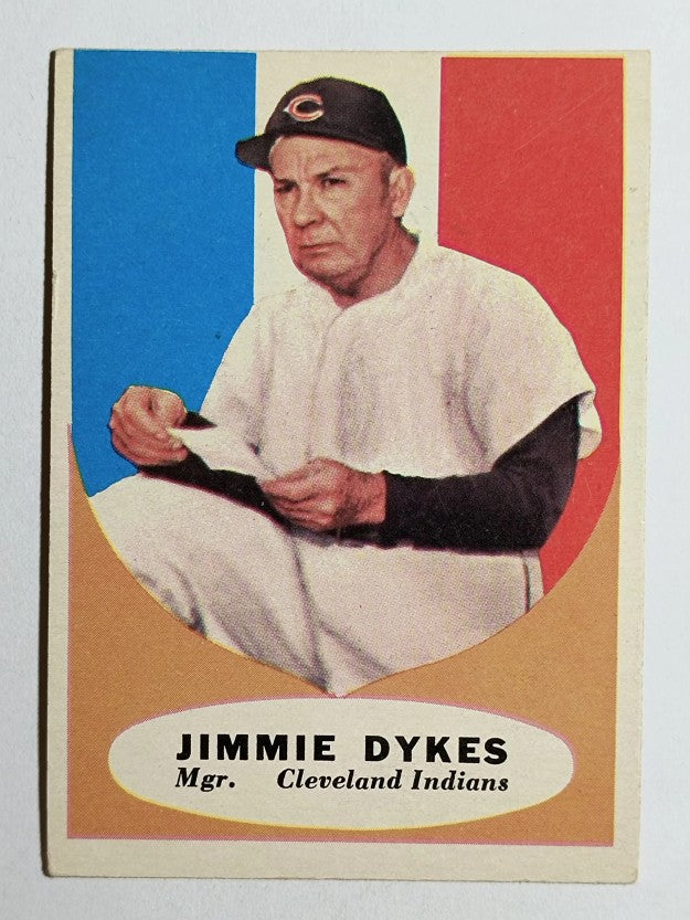 1961 Topps #222 Jimmy Dykes MG (VGEX)
