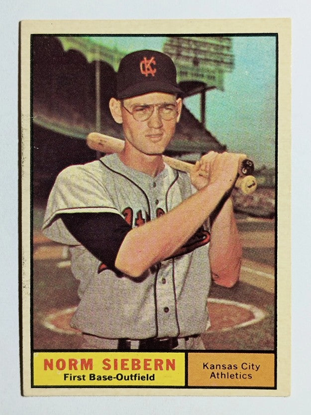 1961 Topps #267 Norm Siebern (EX)