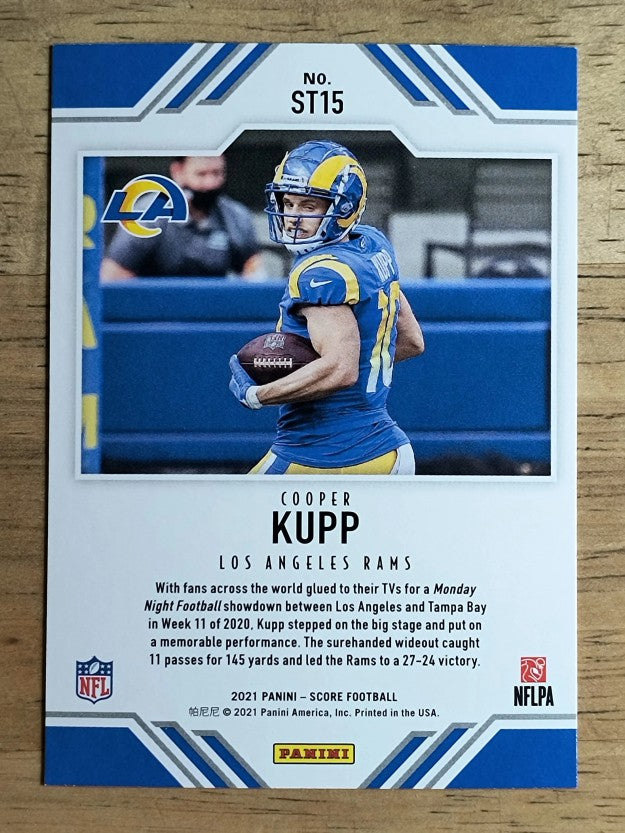 2021 Score Score Team #15 Cooper Kupp