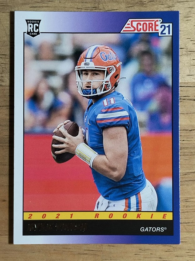 2021 Score '91 Throwback Rookies #10 Kyle Trask