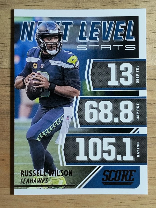 2021 Score Next Level Stats #3 Russell Wilson