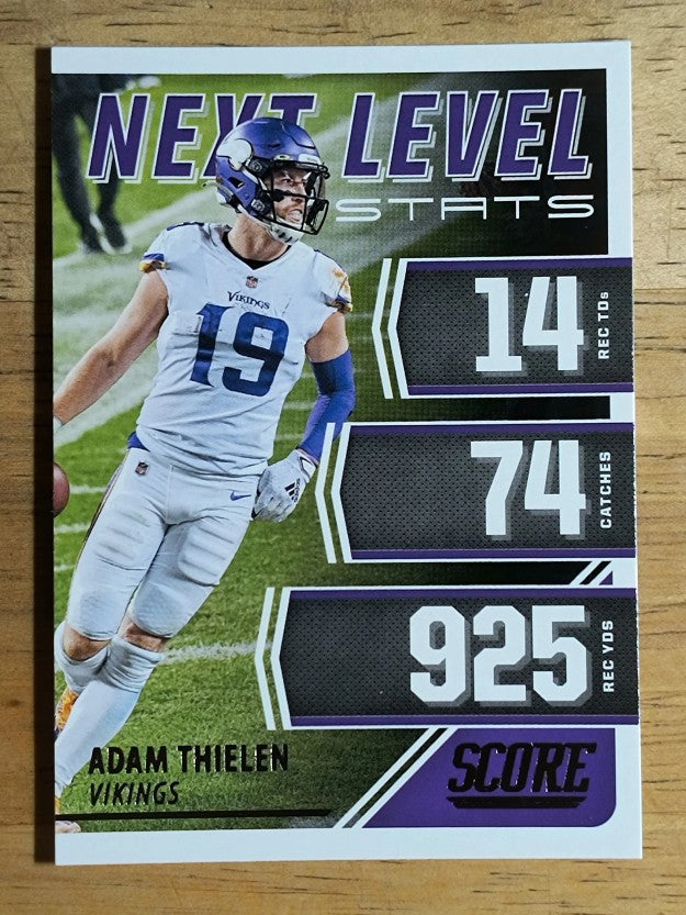 2021 Score Next Level Stats #13 Adam Thielen