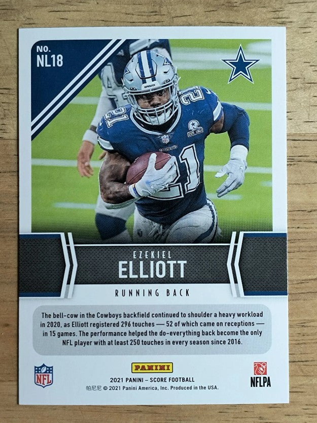 2021 Score Next Level Stats #18 Ezekiel Elliott