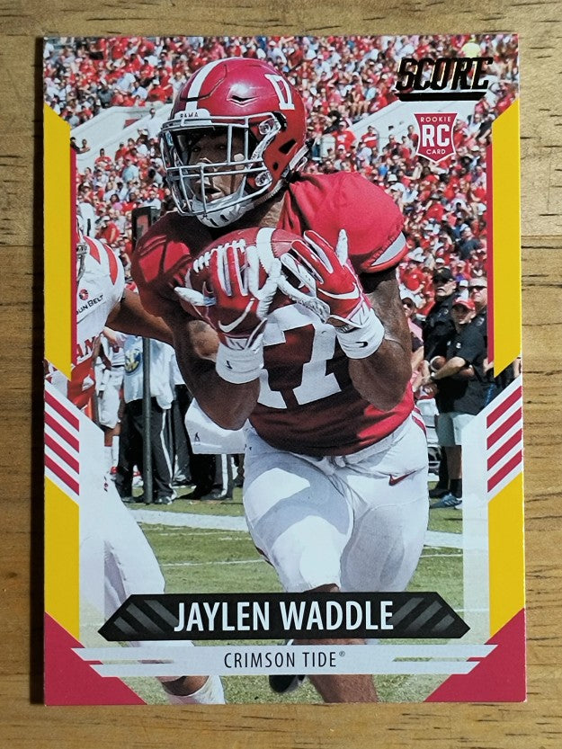 2021 Score Gold #326 Jaylen Waddle