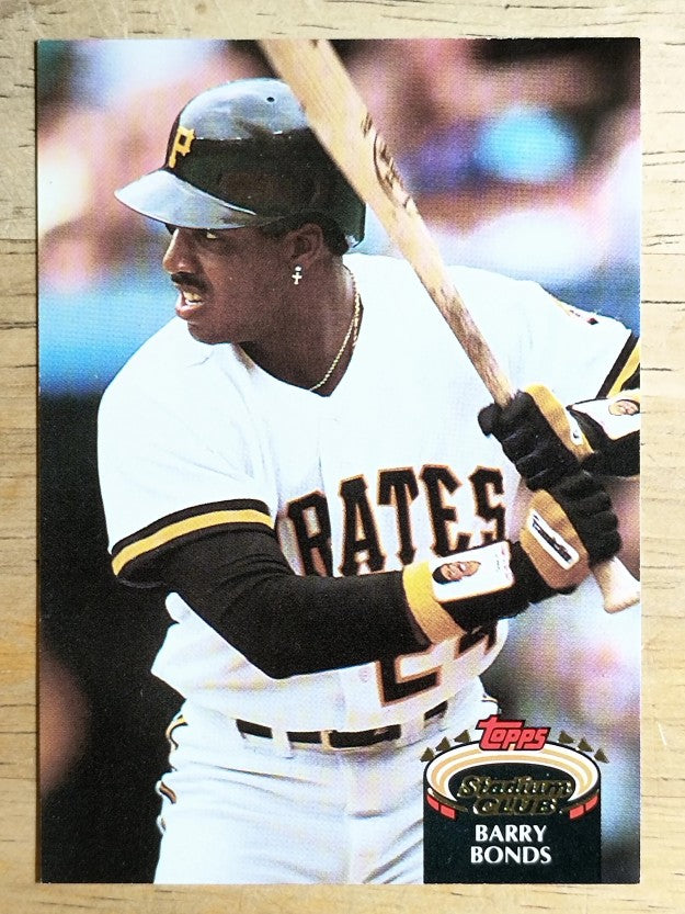 1992 Stadium Club #620 Barry Bonds