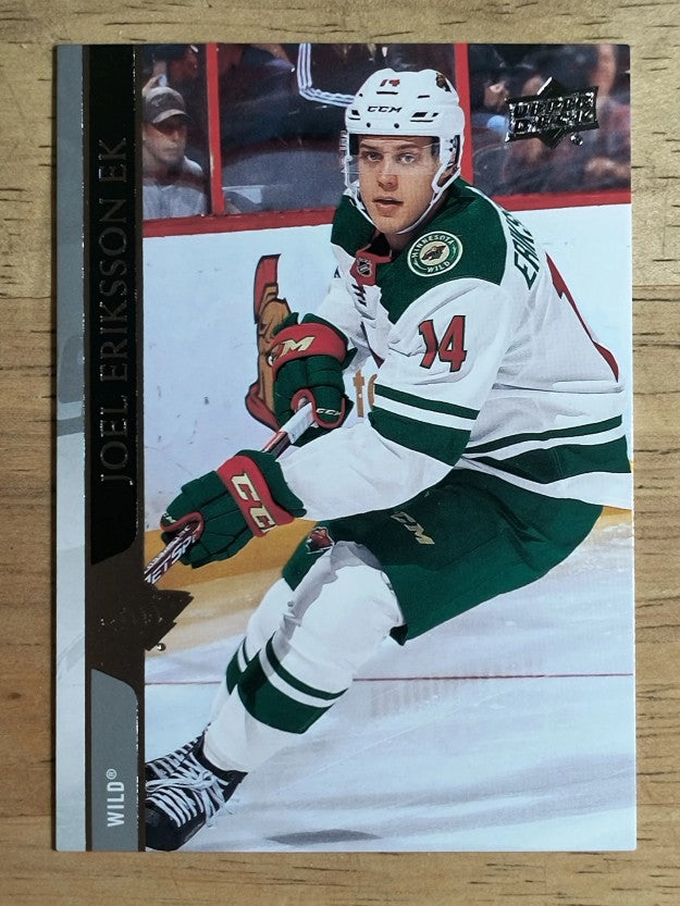 2020-21 Upper Deck #342 Joel Eriksson Ek