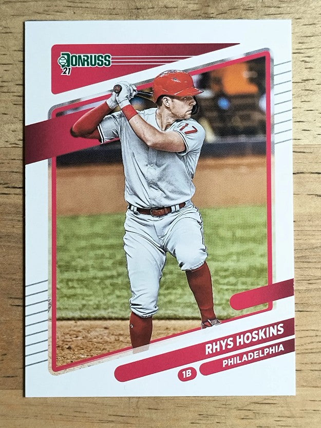 2021 Donruss #112 Rhys Hoskins