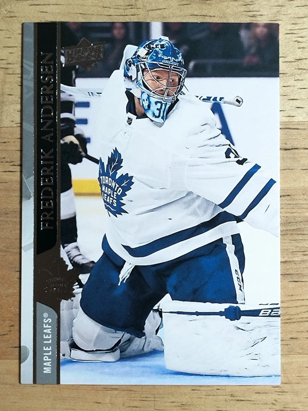 2020-21 Upper Deck #416 Frederik Andersen