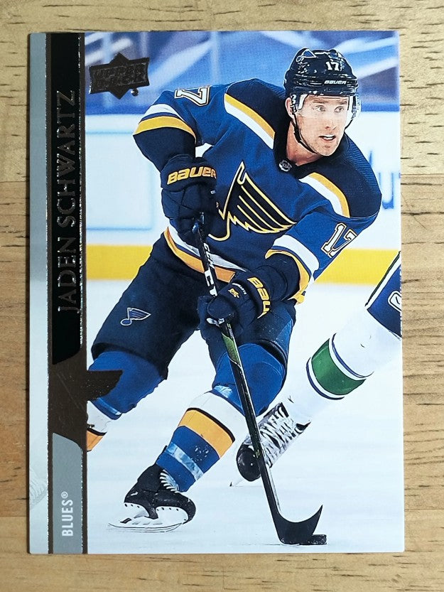 2020-21 Upper Deck #406 Jaden Schwartz