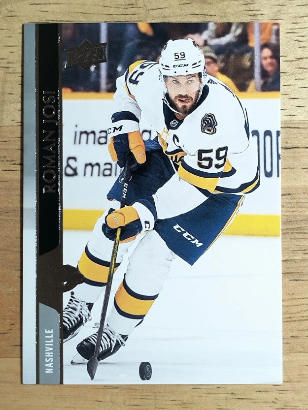 2020-21 Upper Deck #358 Roman Josi
