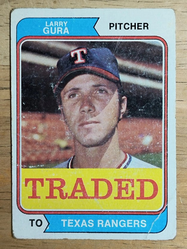 1974 Topps Traded #616T Larry Gura (POOR)