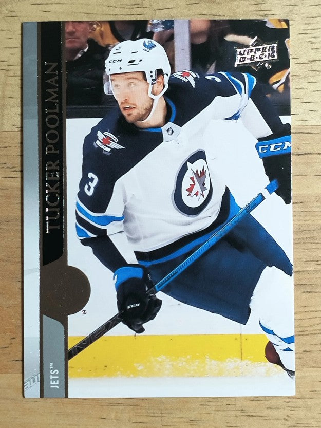 2020-21 Upper Deck #447 Tucker Poolman