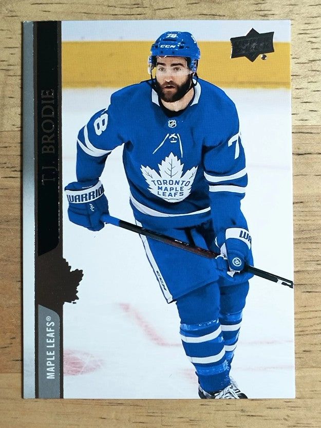 2020-21 Upper Deck #629 T.J. Brodie