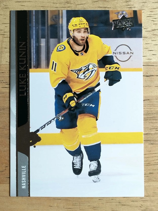 2020-21 Upper Deck #579 Luke Kunin