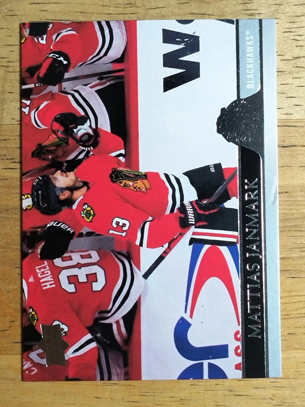 2020-21 Upper Deck #526 Mattias Janmark