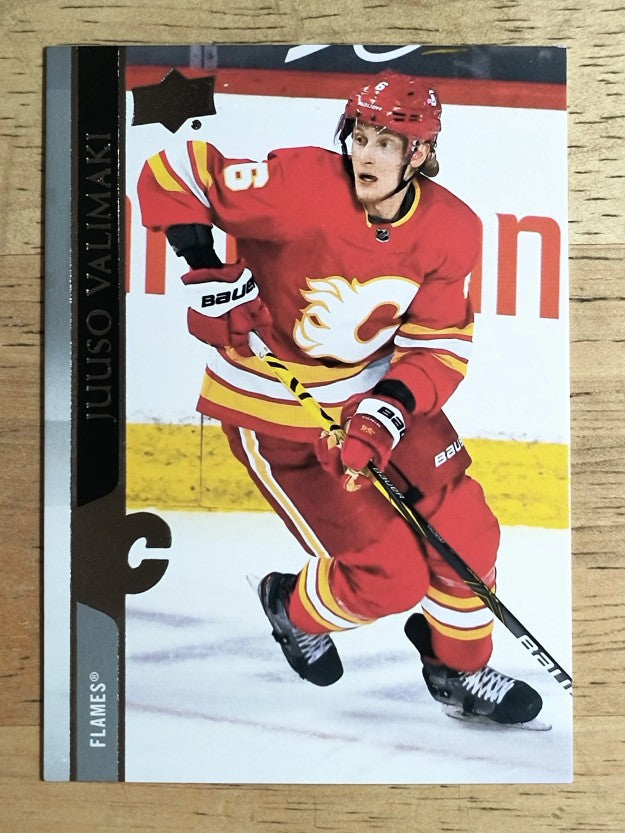 2020-21 Upper Deck #521 Juuso Valimaki