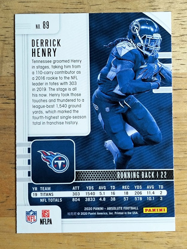 2020 Absolute Retail #89 Derrick Henry