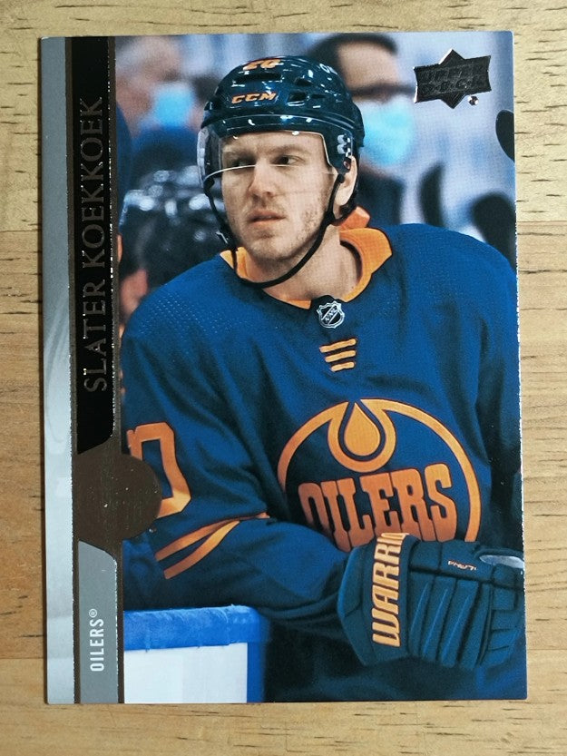 2020-21 Upper Deck #553 Slater Koekkoek