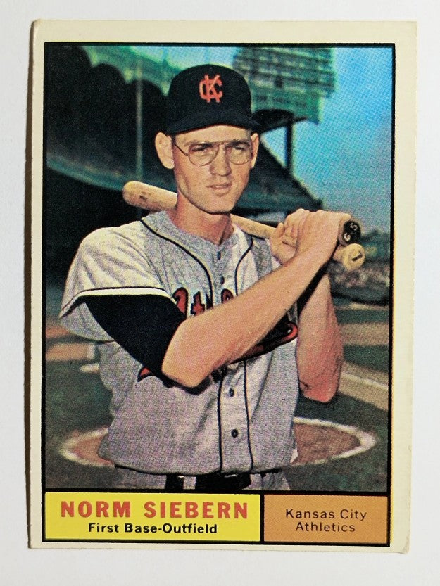 1961 Topps #267 Norm Siebern (EX)
