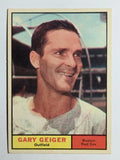 1961 Topps #33 Gary Geiger (EX)