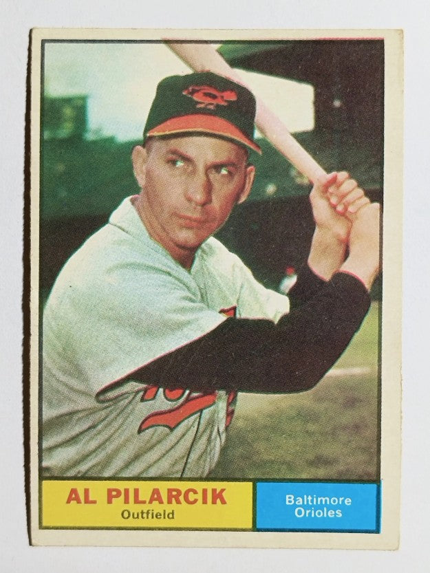 1961 Topps #62 Al Pilarcik (VGEX)