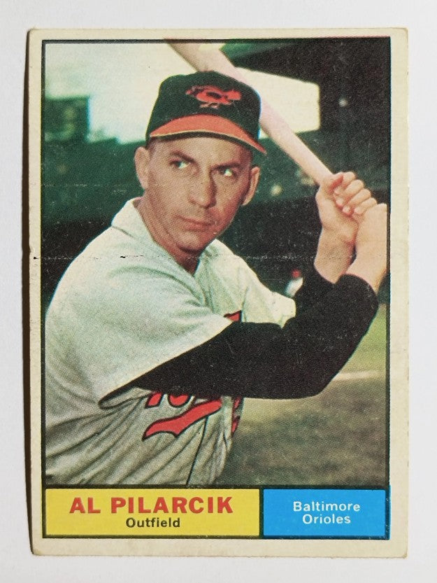 1961 Topps #62 Al Pilarcik (VGEX)
