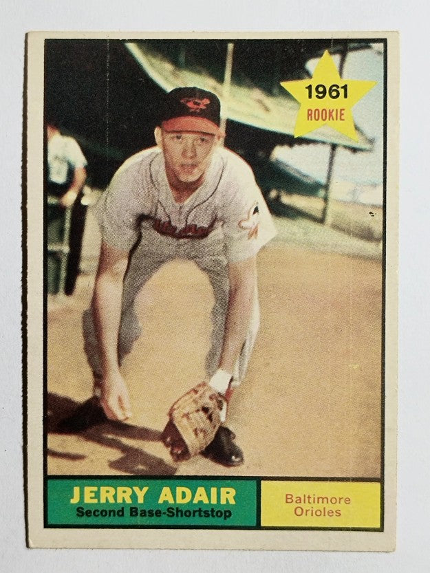 1961 Topps #71 Jerry Adair (VGEX)