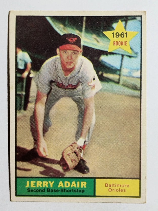 1961 Topps #71 Jerry Adair (VGEX)