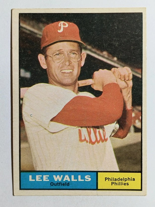 1961 Topps #78 Lee Walls (EX)