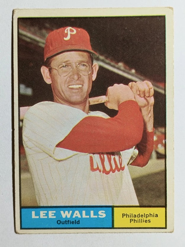 1961 Topps #78 Lee Walls (VGEX)