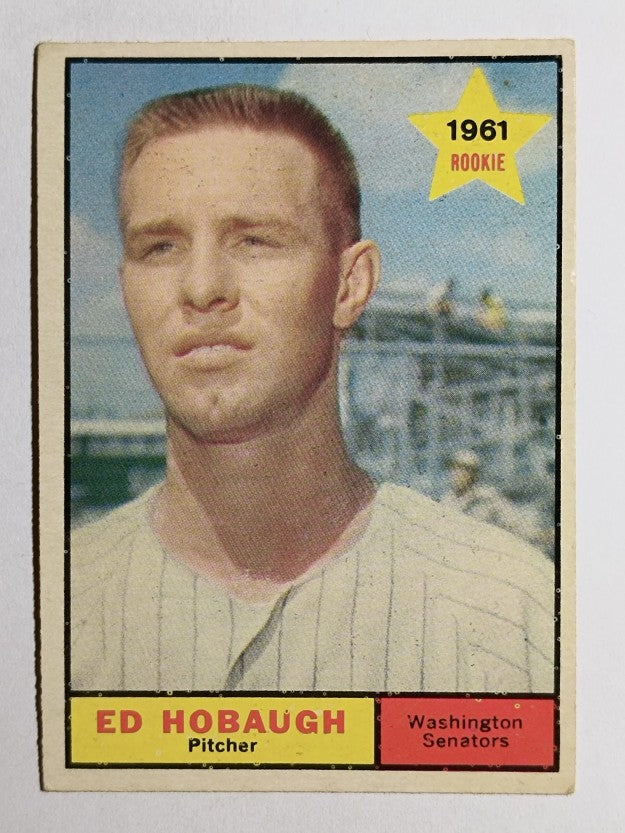 1961 Topps #129 Ed Hobaugh (VGEX)