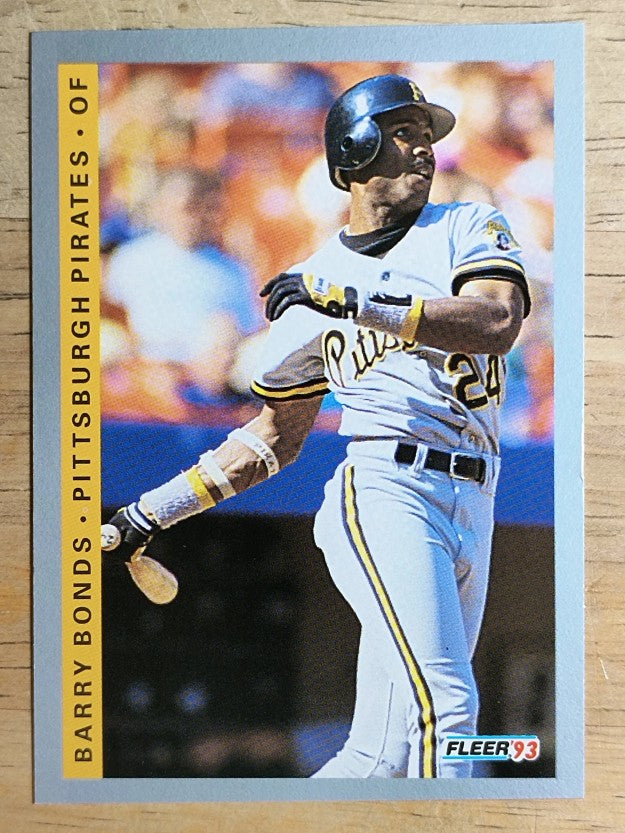1993 Fleer #112 Barry Bonds