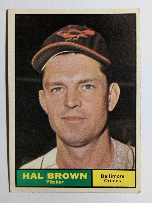 1961 Topps #218 Hal Brown (VGEX)