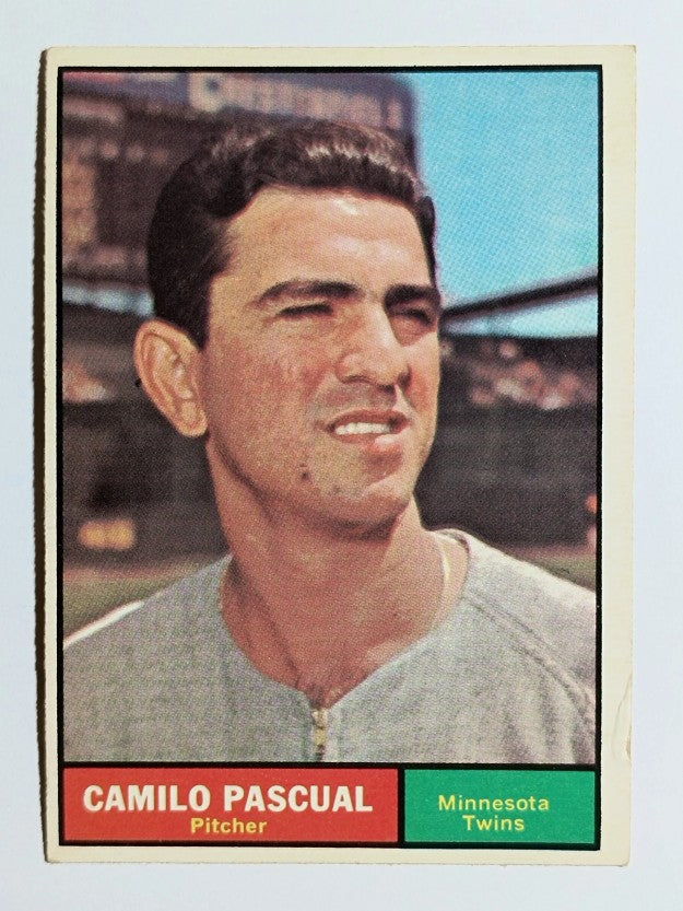 1961 Topps #235 Camilo Pascual (VGEX)